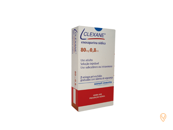 Bula do Clexane Saf Lock Injetável 80mg 0,8ml C 2 Seringas Préenchidas