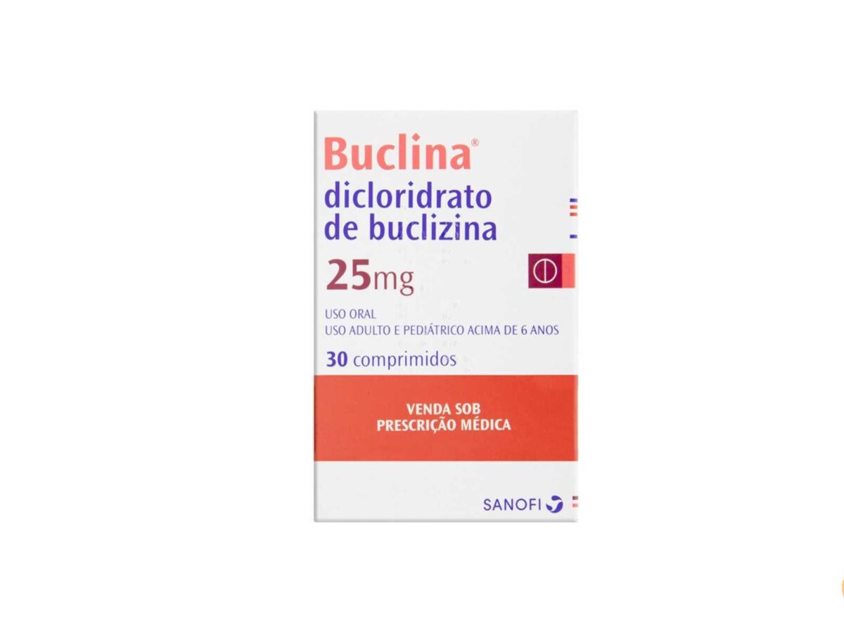Buclina 25 Mg 30 Comprimidos