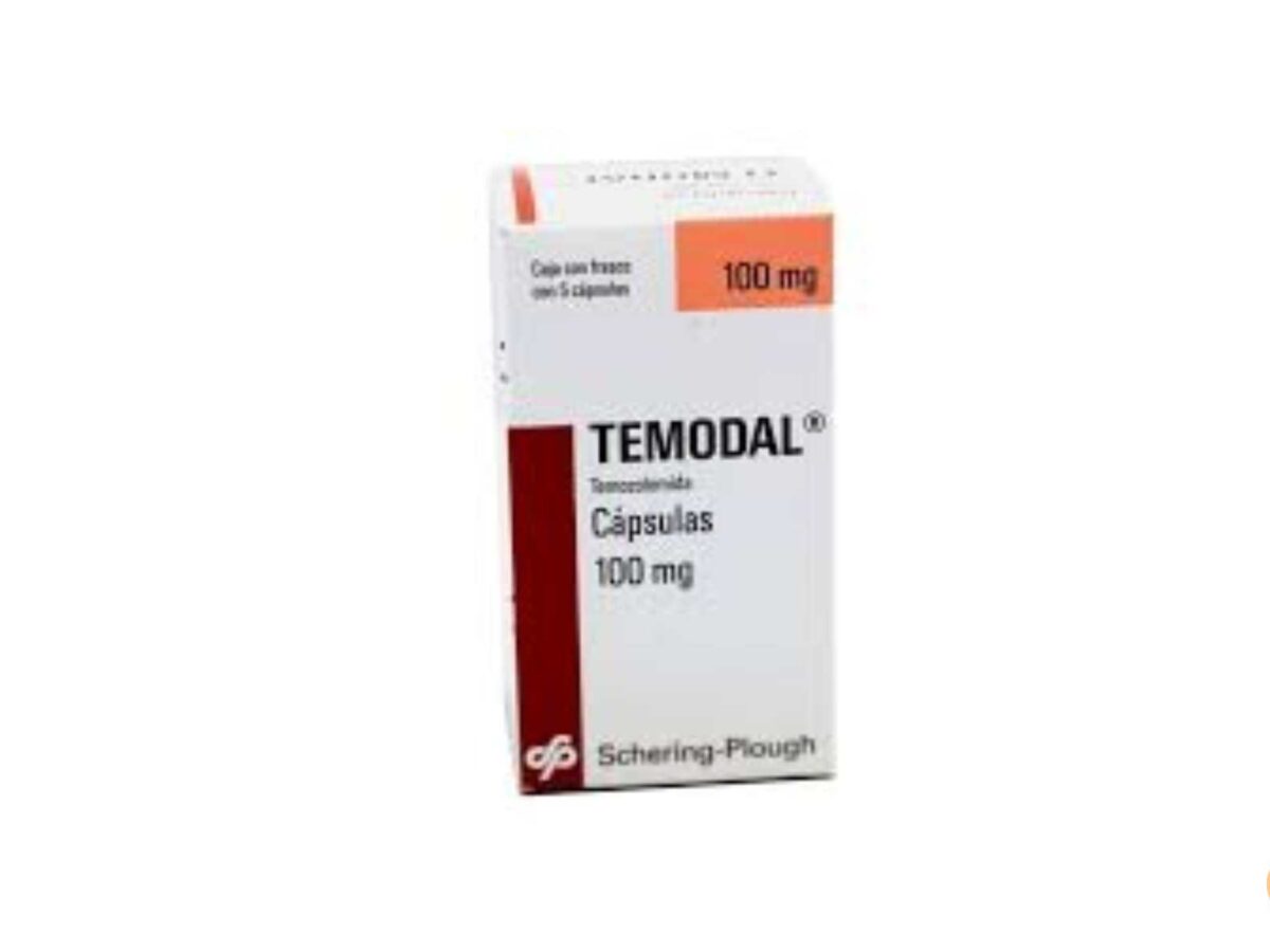 Temodal 100mg 5 Cápsulas
