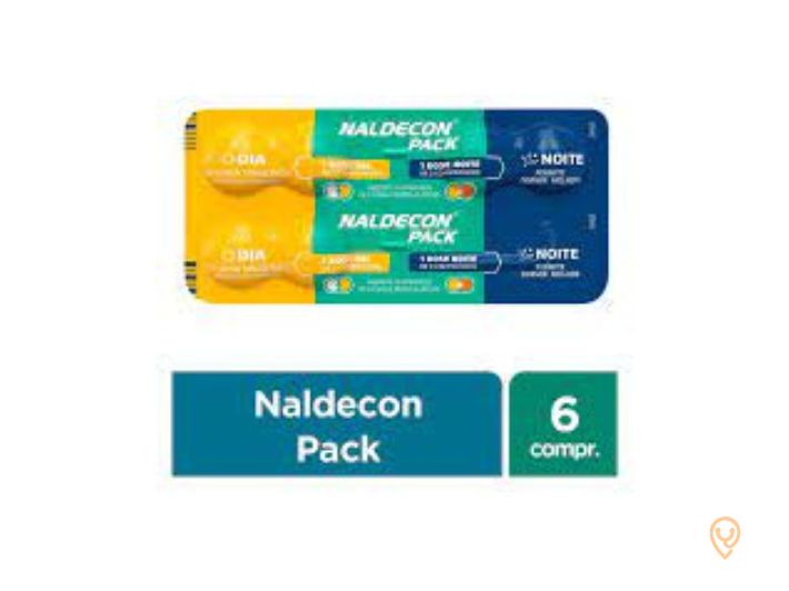 Naldecon Pack Dia Noite 6cpr